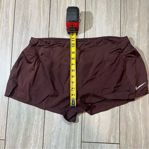 Nike Dri-FIT Brown Mesh Shorts w Liner Briefs Size XL Womens - Picture 5 of 5